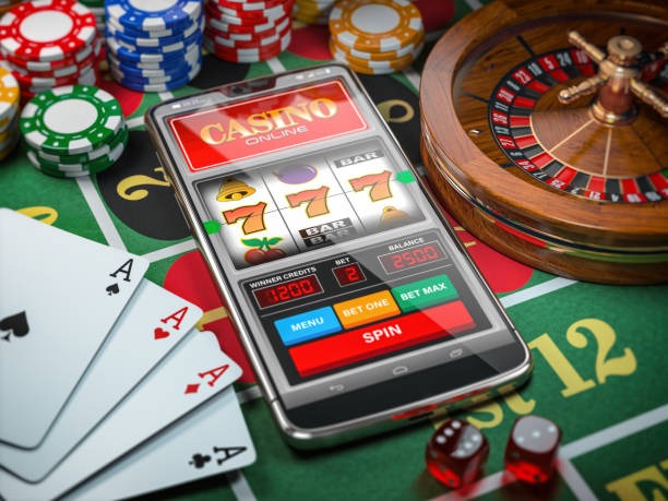 Dadu Online mobile app showing live dice roll and subject to verification notification